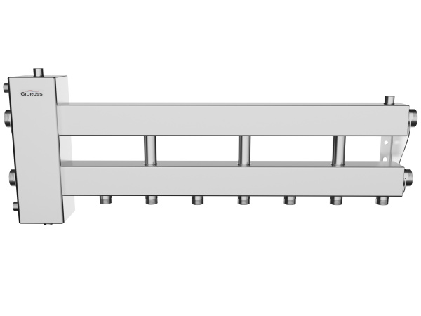 BMSS-150-4D (нерж., до 150 кВт, подкл. котла G 1½″, 3 контура G 1″, боковой контур G 1½″)
